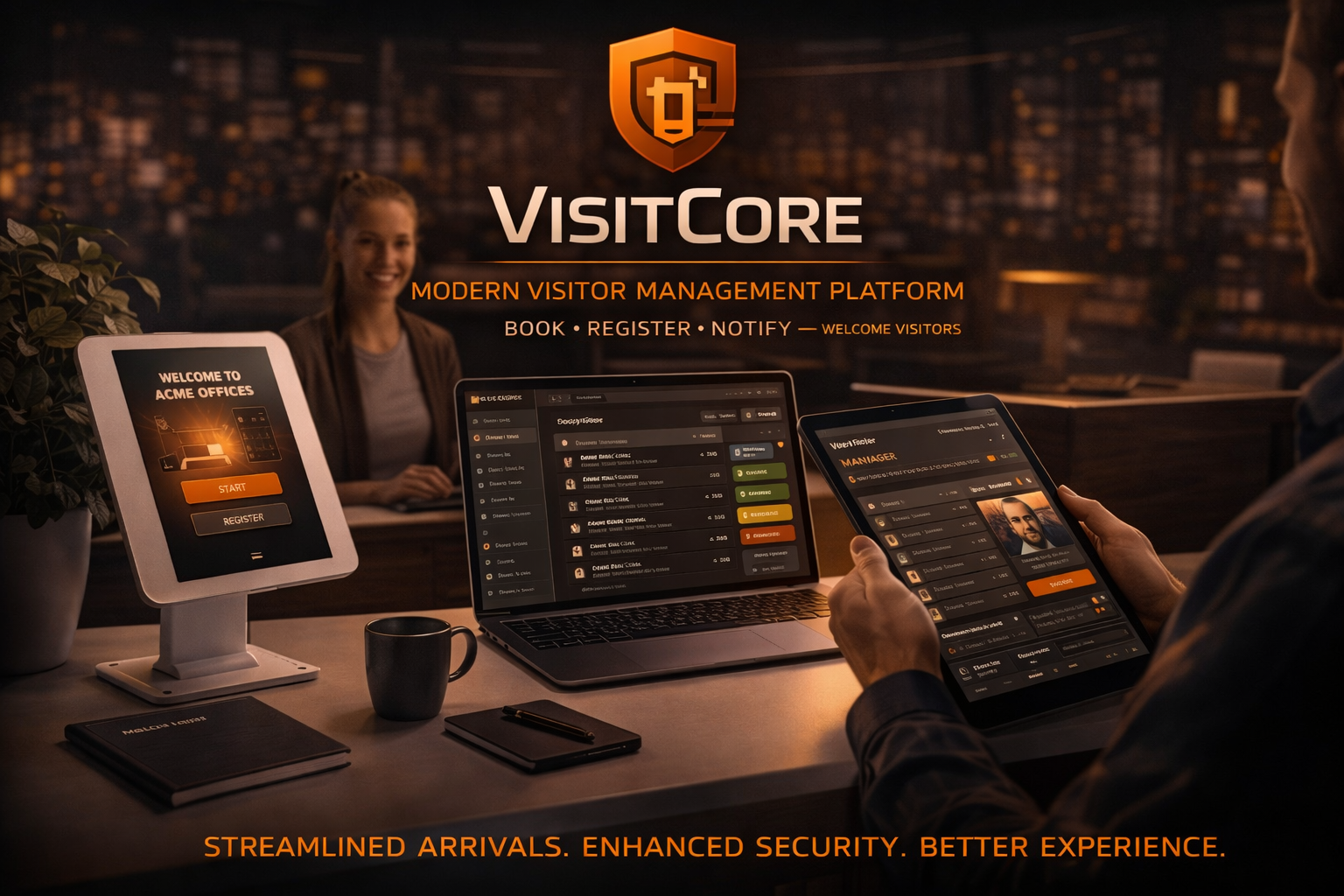 VisitCore visitor management platform
