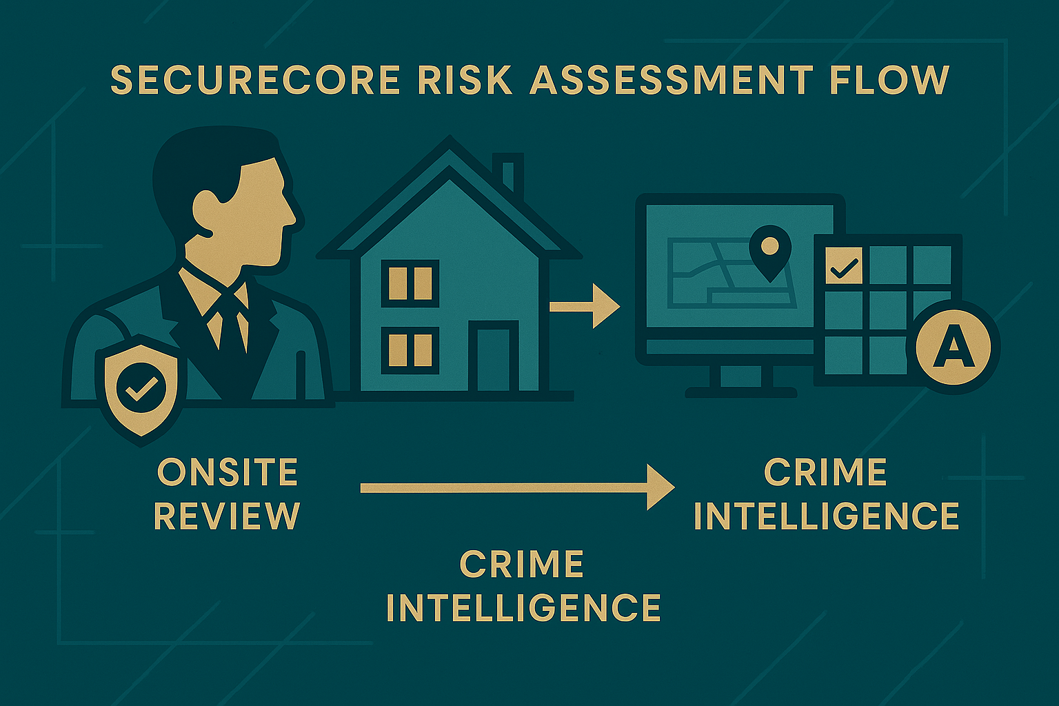 SecureCore risk assessment flow